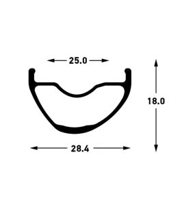Alternative view of CERCHIO CREST MK4 29" 32 FORI